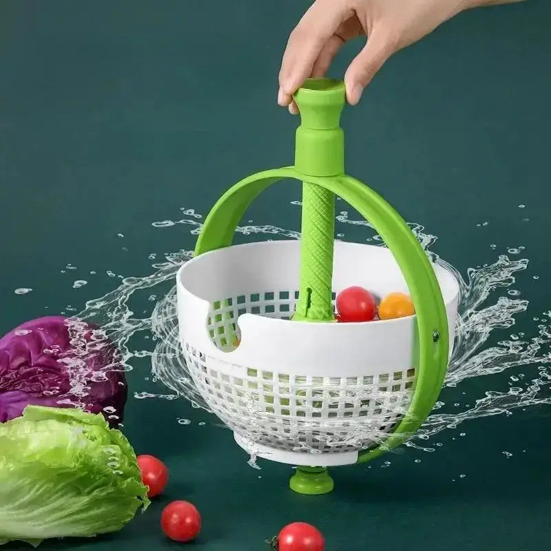 Simple HydroSpin |                  Rotating Fruit and Veggie Drainer