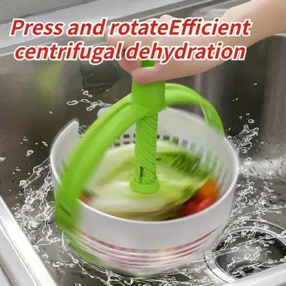 Simple HydroSpin |                  Rotating Fruit and Veggie Drainer