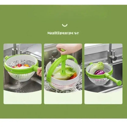 Simple HydroSpin |                  Rotating Fruit and Veggie Drainer
